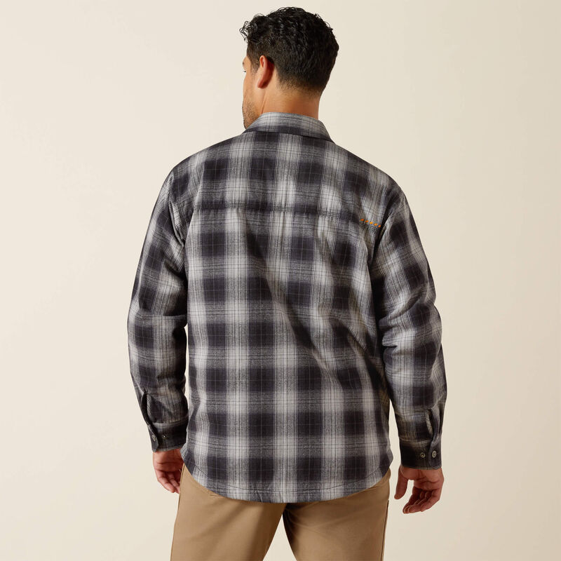 ARIAT Men's Rebar Flannel Insulated Shirt Jacket