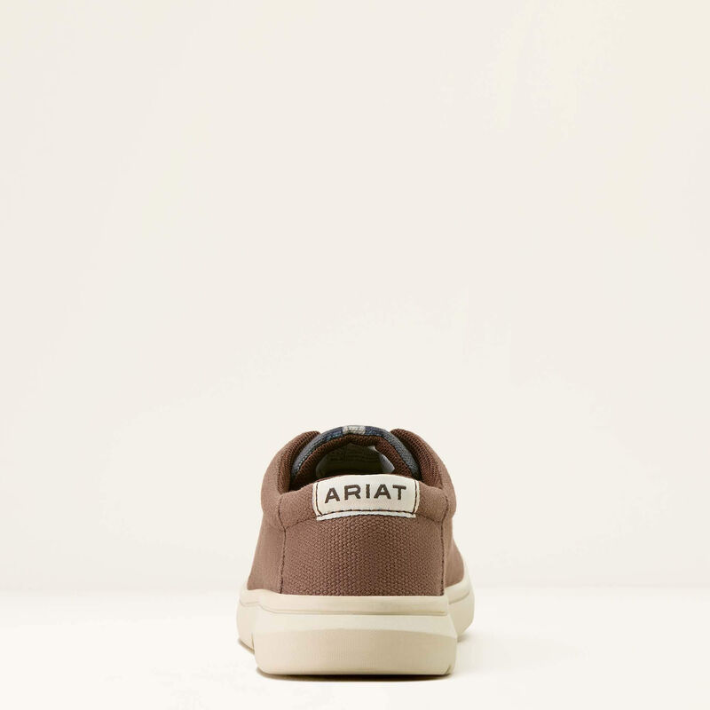 Ariat Hilo Shoe - Chocolate/Steer Heads (Youth)