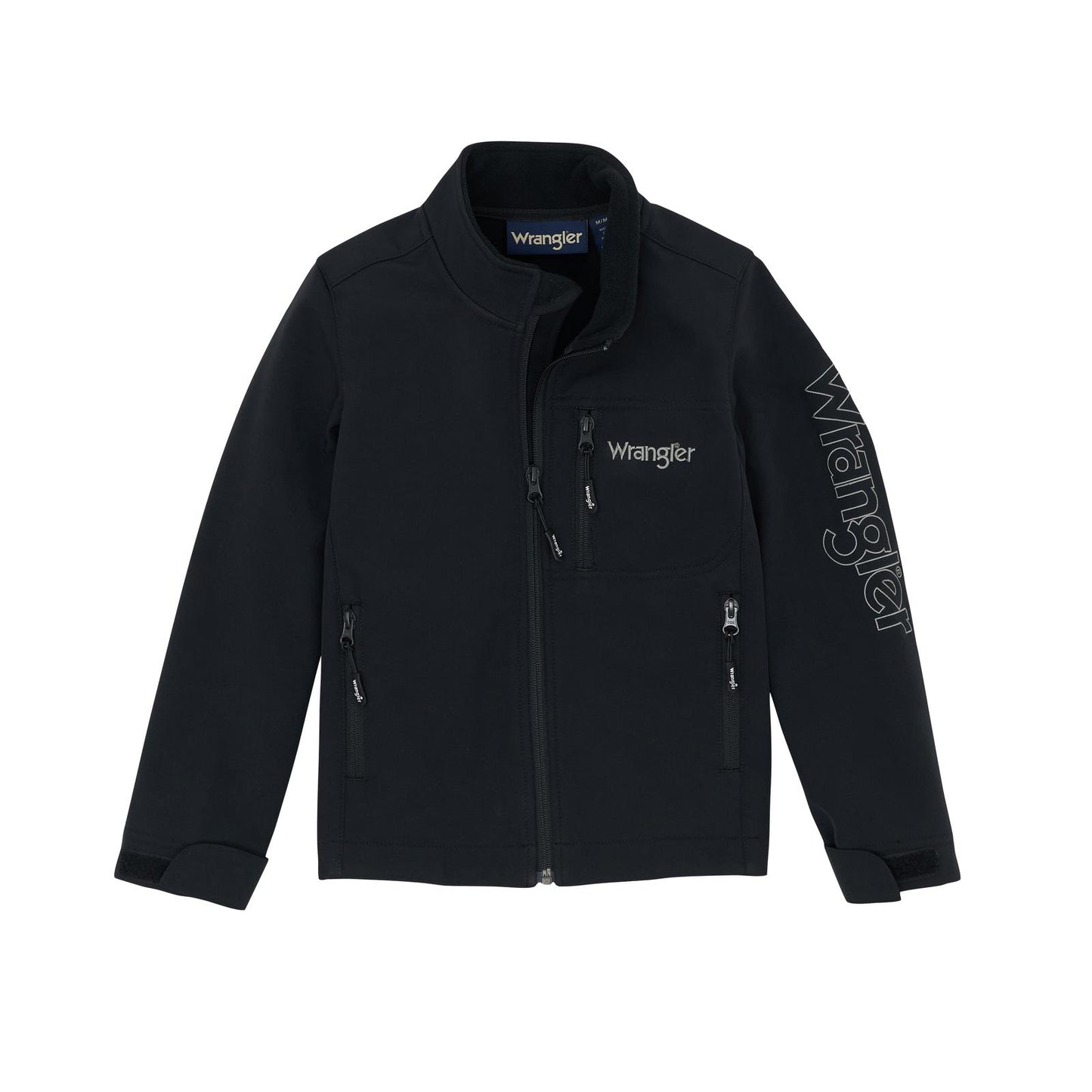Boys Wrangler® Logo Trial Jacket - Blackout