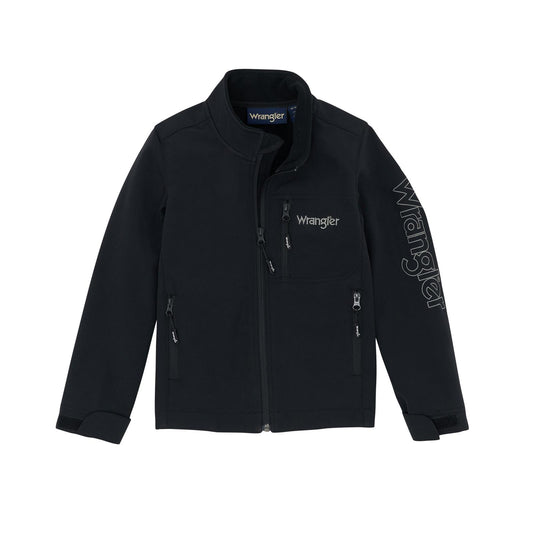 Boys Wrangler® Logo Trial Jacket - Blackout