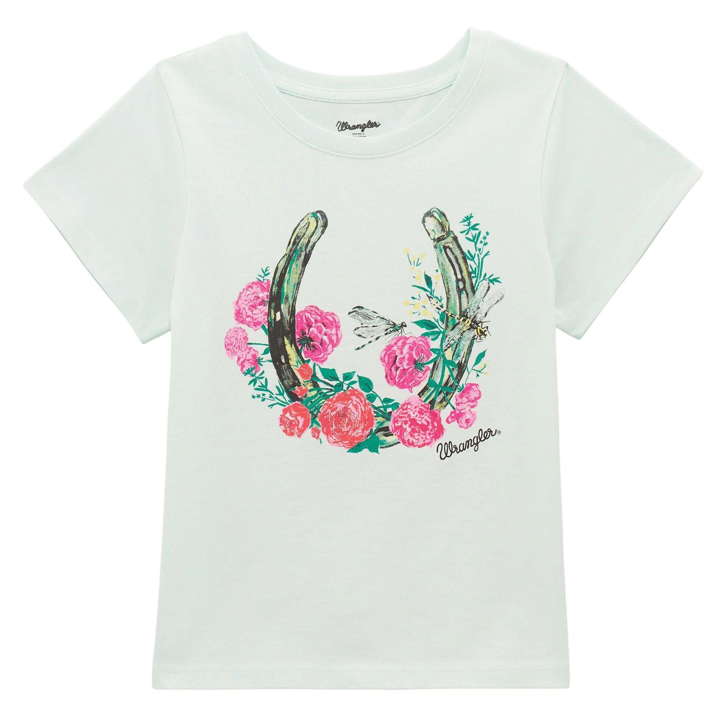 Wrangler Graphic Horseshoe in Light Blue (Girl's)