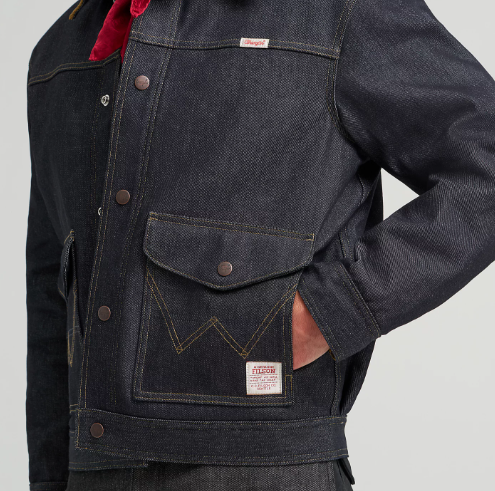 Filson® x Wrangler® -Two Tone Denim Work Jacket
