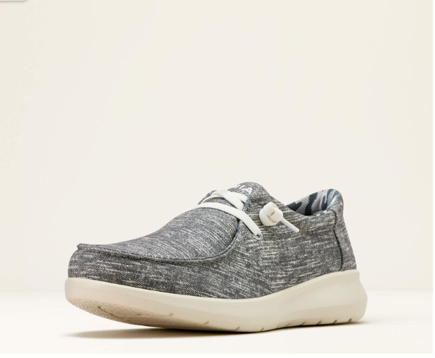 Ariat Hilo Shoe - Washed Grey Denim