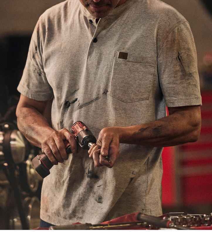 Wrangler RIGGS WORKWEAR® Short Sleeve Henley