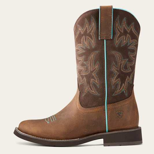 ARIAT DELILAH ROUND TOE BOOT (WOMENS)