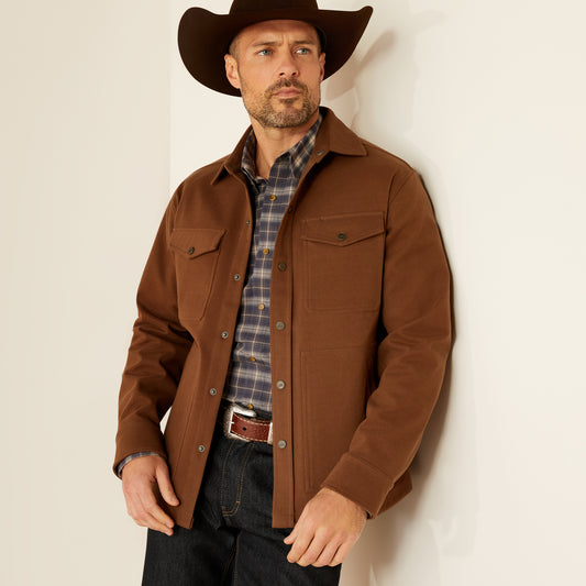 Ariat Men's Relentless Amarillo Shirt Jacket - Carafe