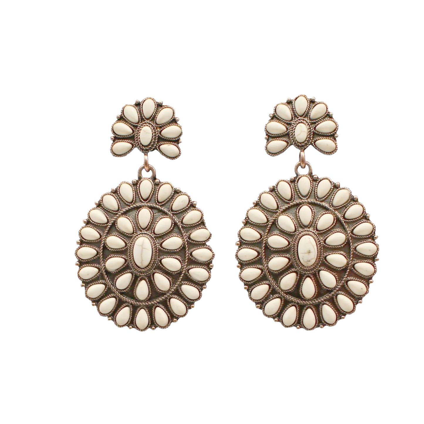 Blazin Roxx Conch Copper Drop Earings
