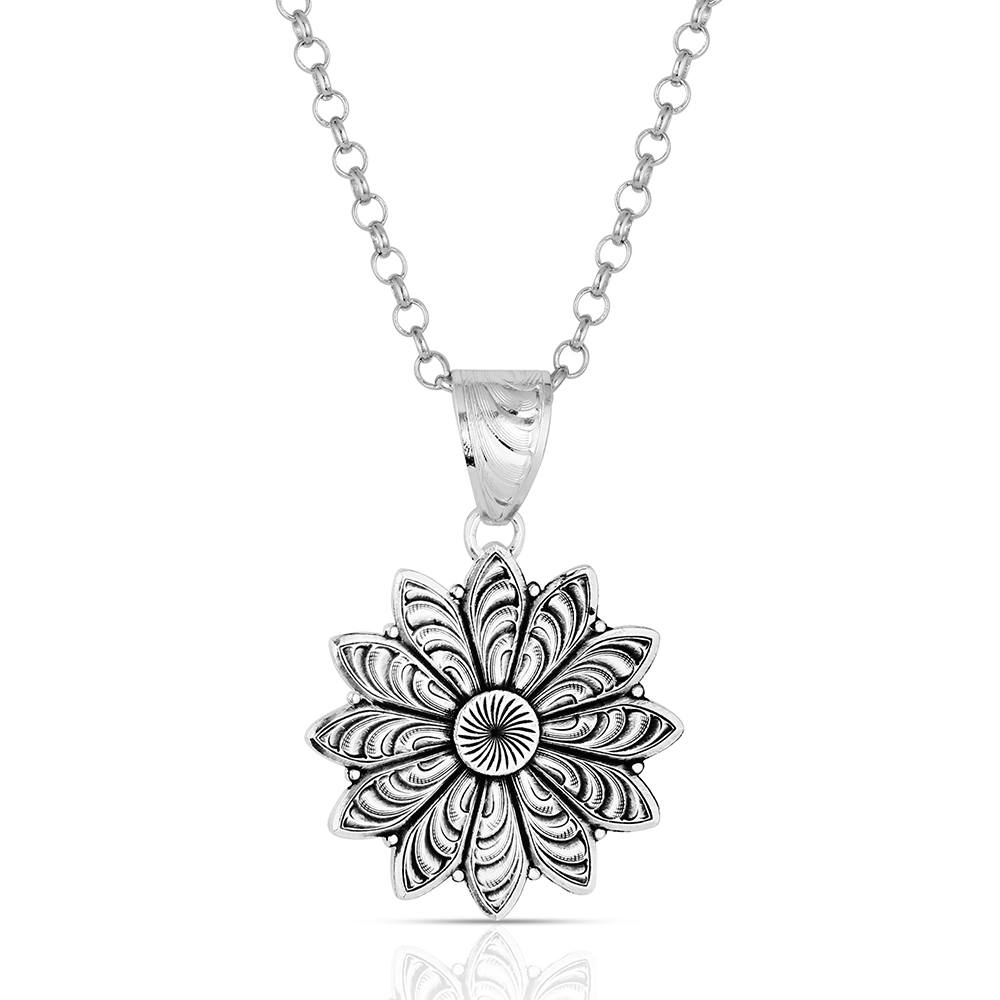 Flower Rowel Necklace