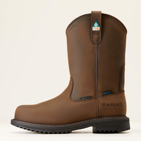 ARIAT RIGTEK PULL ON CSA H20 COMP TOE WORK BOOT