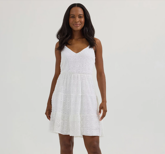 New Women's Textured Tiered Mini Dress