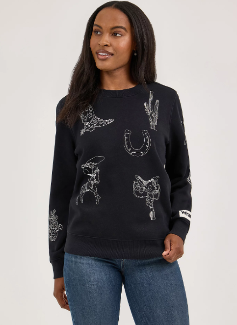 Women's Wrangler Icons Pullover Sweatshirt