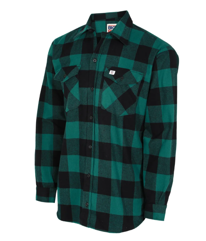 Big Bill Brawny Flannel® in Green (Men's)
