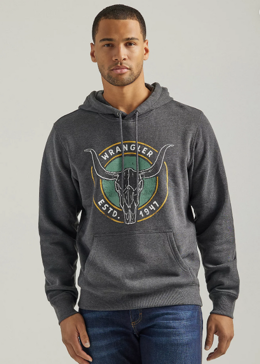 Men’s Wrangler Ram - Dark Grey Hoodie