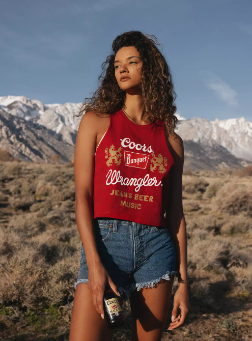 Wrangler X Coors Women's Festival Tank (Chili Pepper)