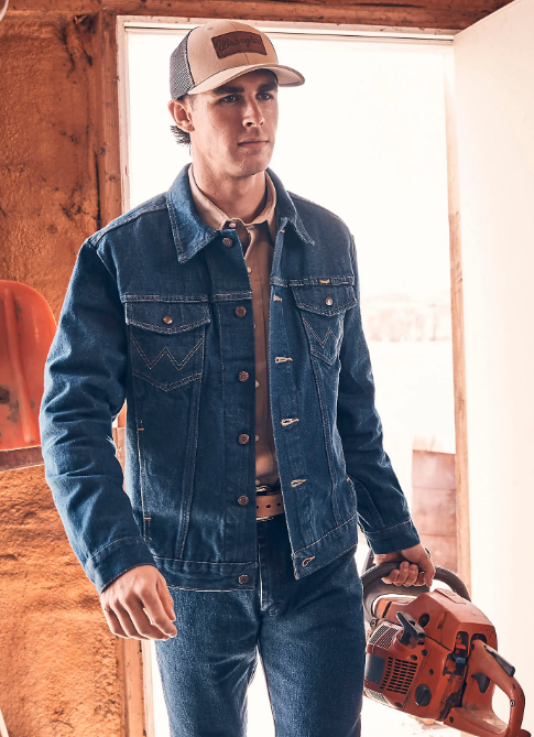 Wrangler® Cowboy Cut® Unlined Denim Jacket