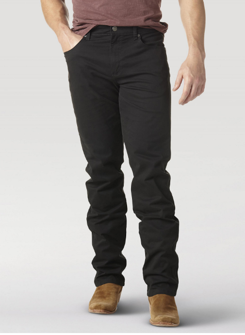Men's Wrangler Retro® Slim Fit Straight Leg Pant - Black