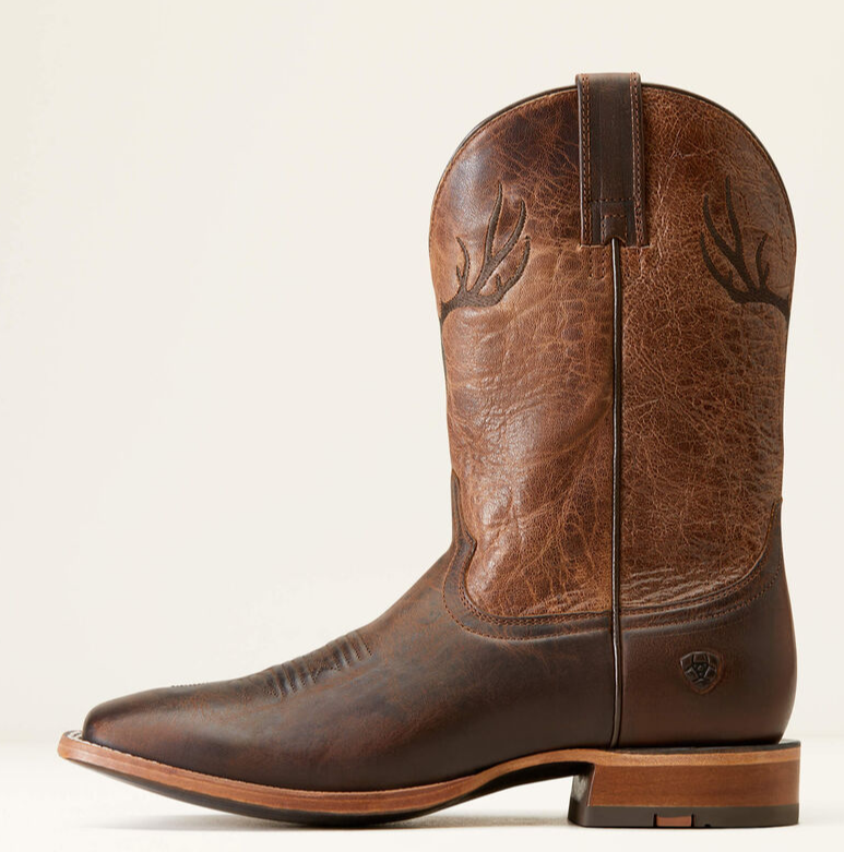 Ariat Crosshair - Dark Whiskey Wide Square (Mens)