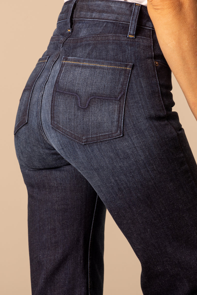 Kimes - Oivia - Womens Premium Denim - Dark Wash