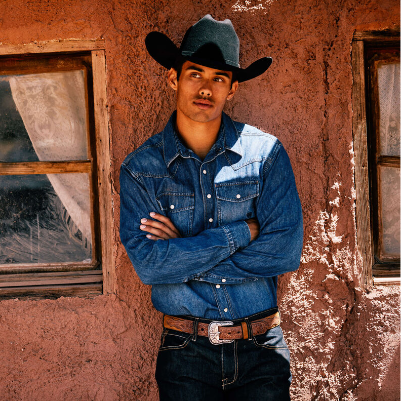 Ariat Denim Retro Fit Shirt (Mens)