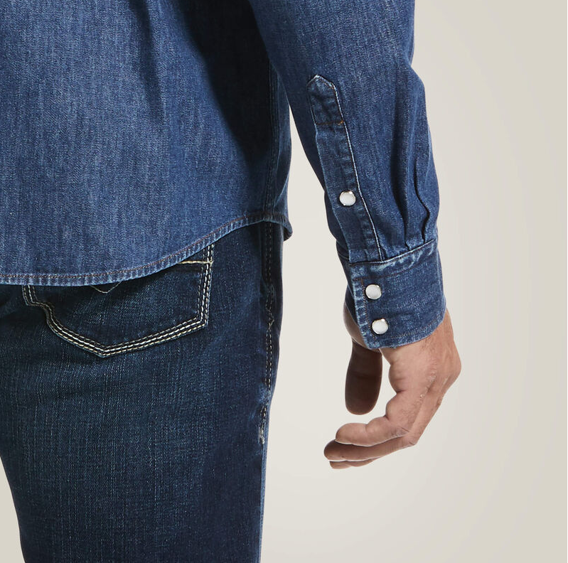 Ariat Denim Retro Fit Shirt (Mens)