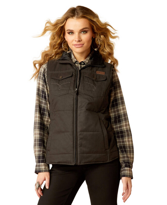 Ariat Grizzly Quilted Vest (Womens)
