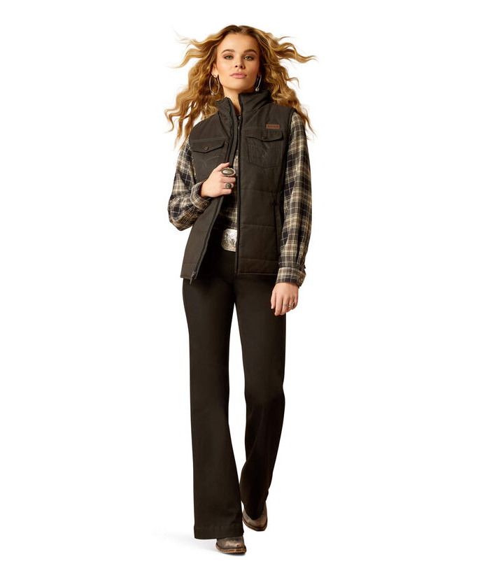 Ariat Grizzly Quilted Vest (Womens)