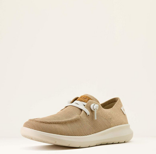 Women's Ariat Hilo Shoe - Heathered Tan Knit