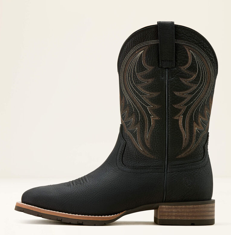 ARIAT Hybrid Rancher Western Boot (MENS) Jasper Black