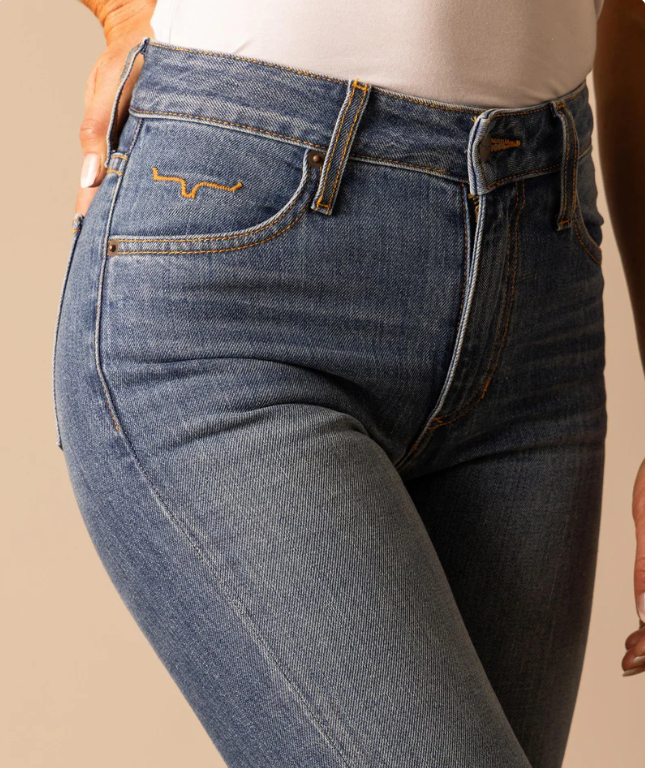 Kimes - Jennifer Mid-Wash - Womens Premium Denim