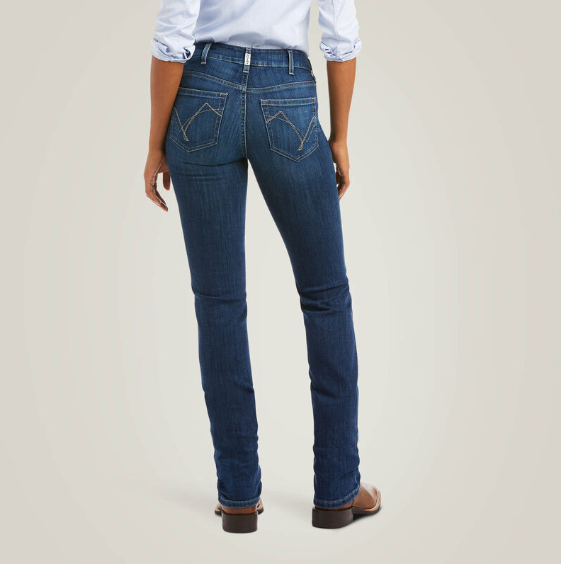 R.E.A.L. Perfect Rise Abby Straight Jean (Womens)