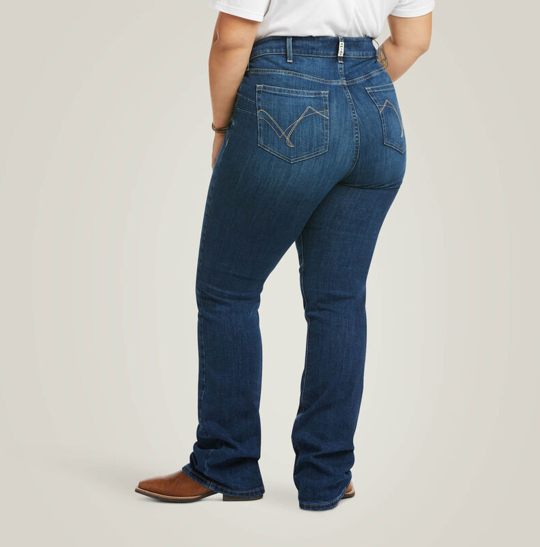 R.E.A.L. Perfect Rise Abby Straight Jean (Womens)
