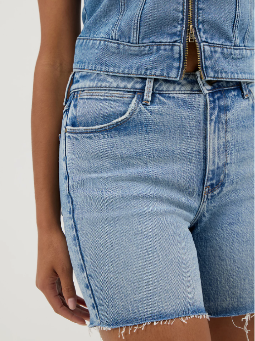 Women's High Rise Mid-Length Cowboy Short