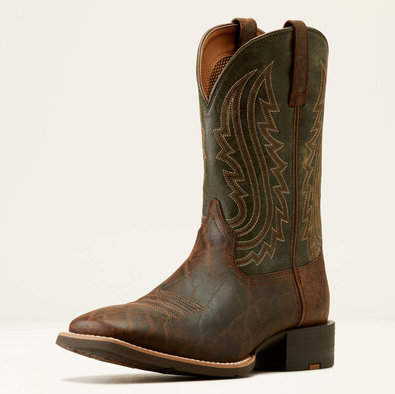 Ariat Sport Big Country Wide Square Toe Cowboy Boot (EE WIDE)