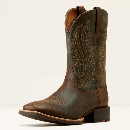 Ariat Sport Big Country Wide Square Toe Cowboy Boot (EE WIDE)