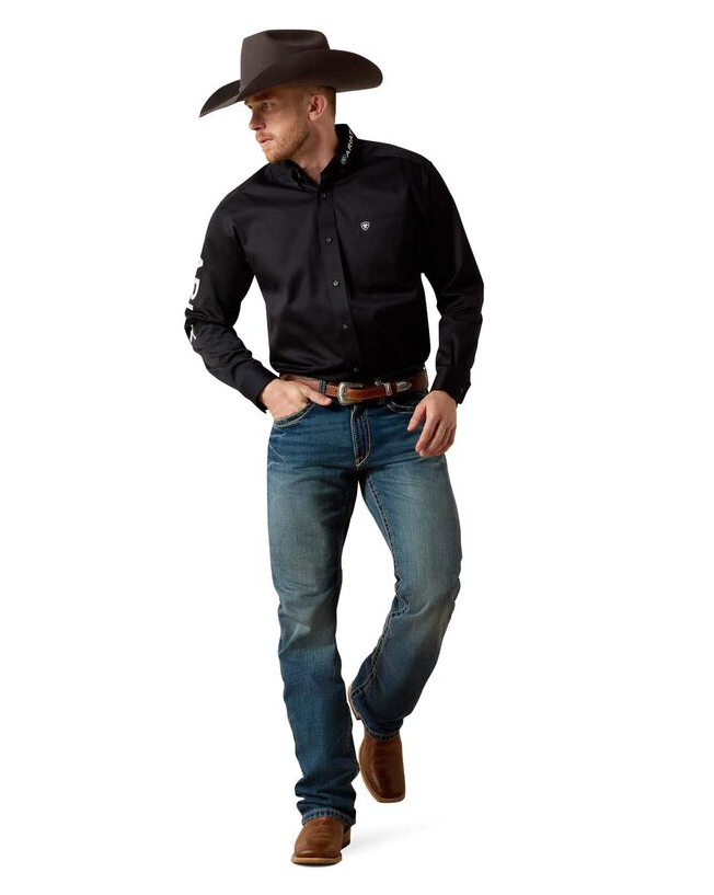 Ariat Team Logo Twill Classic Fit Shirt (Mens)