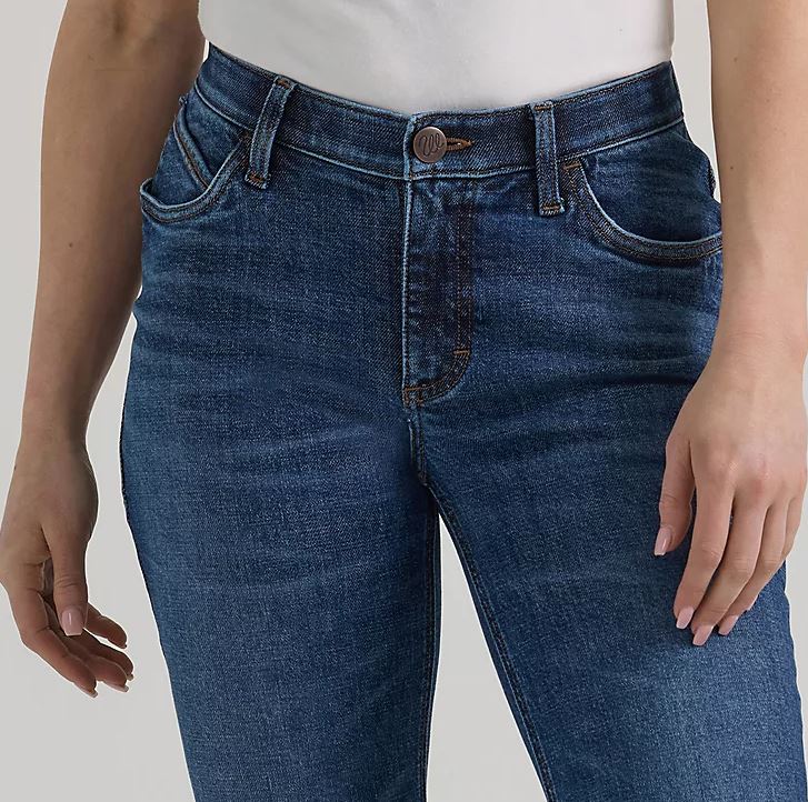 Women's Wrangler Ultimate Riding Jean Willow Mid-Rise Trouser - Luna