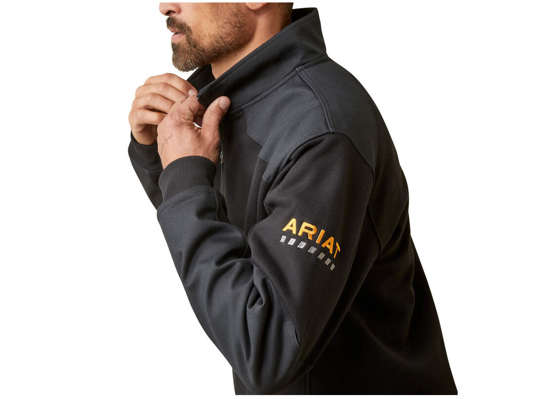 Rebar Workman Duracanvas 1/4 Zip Sweatshirt - ARIAT