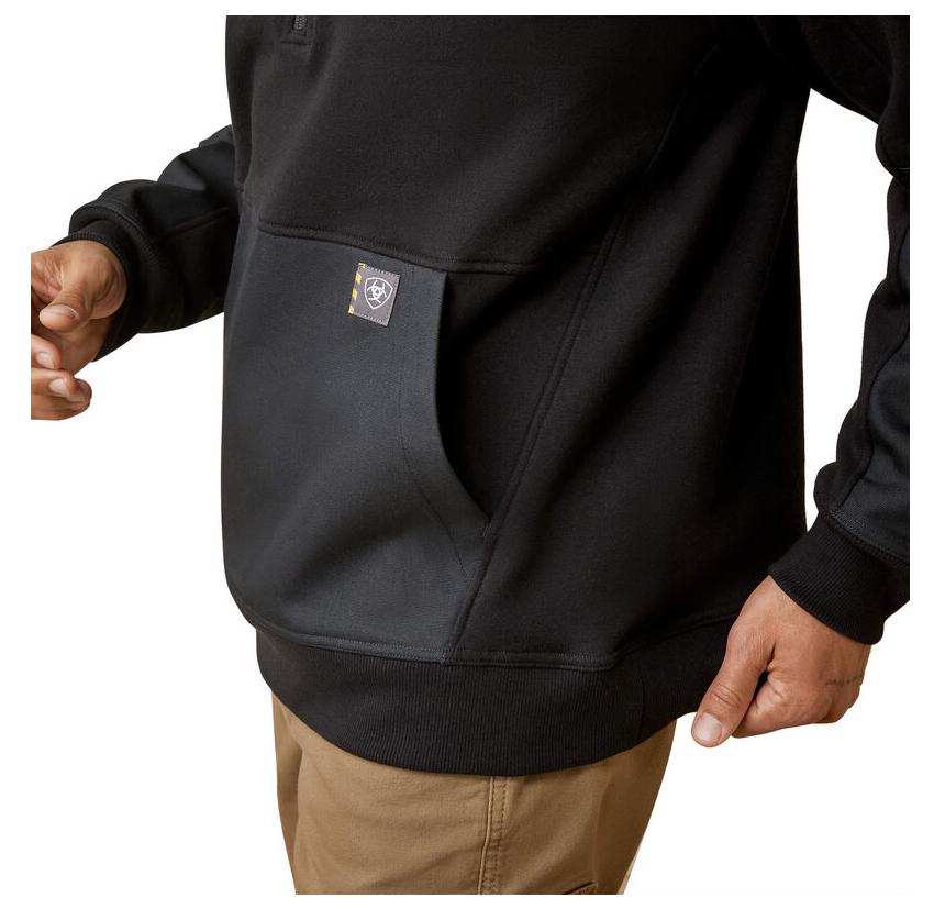 Rebar Workman Duracanvas 1/4 Zip Sweatshirt - ARIAT