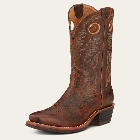 Ariat Heritage Roughstock Square Toe Cowboy Boot (Men's)