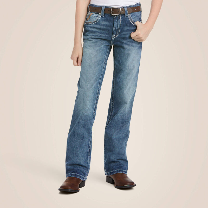 Ariat B4 Relaxed Coltrane Boot Cut Jean - Durango (Boy's)