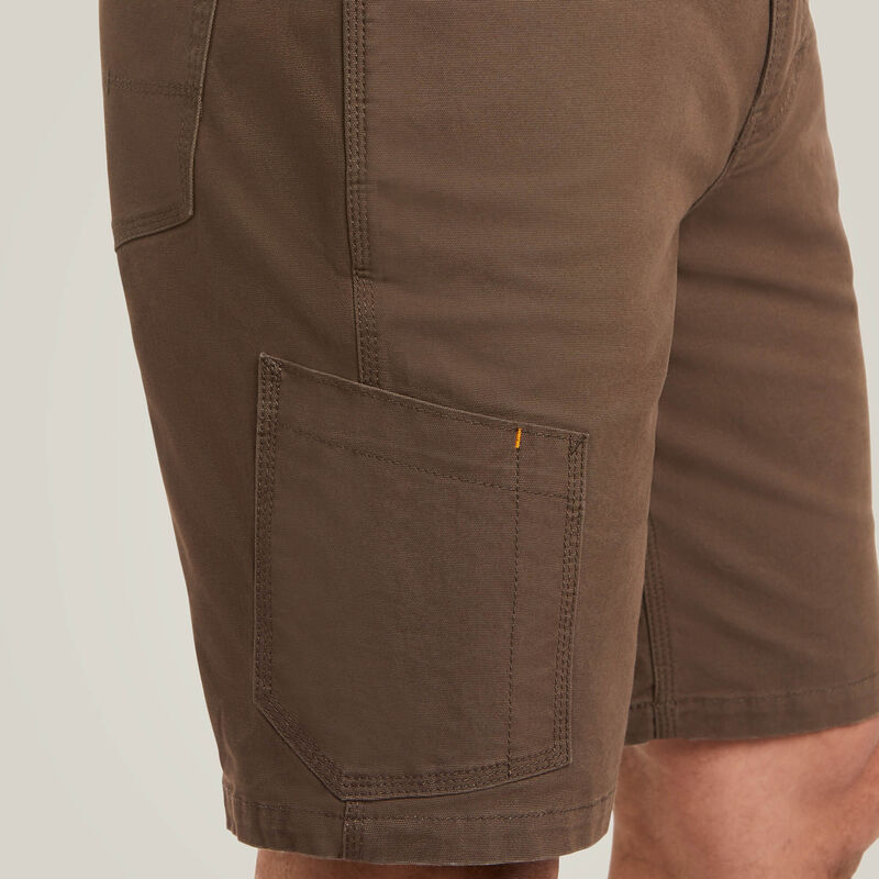 Ariat Rebar DuraStretch Made Tough 10" Short in Wren Brown (Men's)