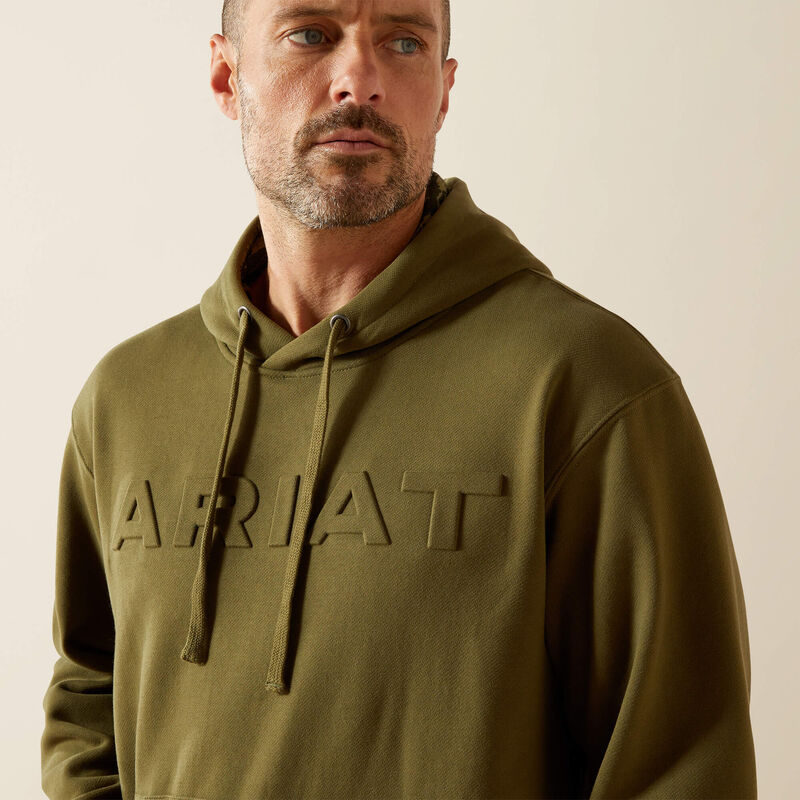 Ariat Embossed Logo Hood - Winter Moss (Men's)