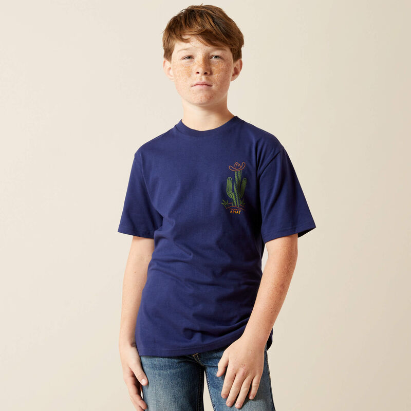 Ariat Neon Cactus T-Shirt (Boy's)