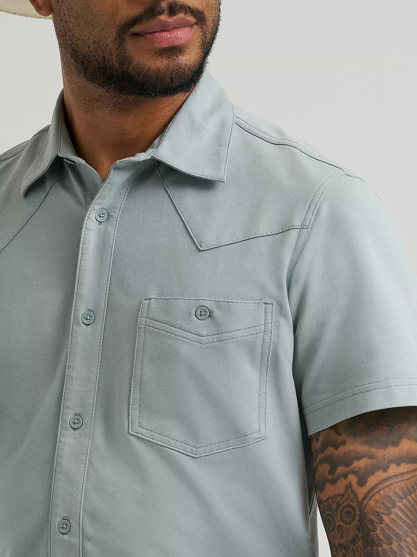 Wrangler ATG Performance Knit Shirt in Abyss (Men's)