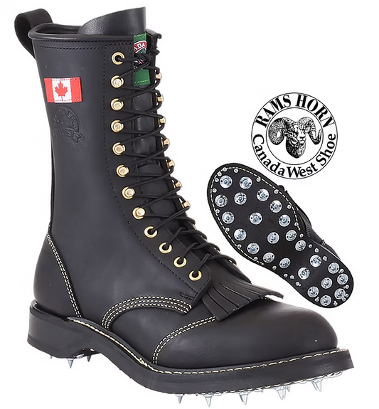 Canada West Lace Work Boot - Caulked (14366)