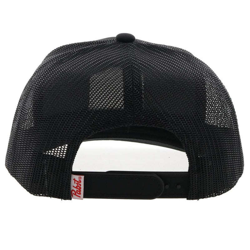 Hooey - "Pabst Blue Ribbon" Trucker Hat in Black with Red/White/Blue Patch