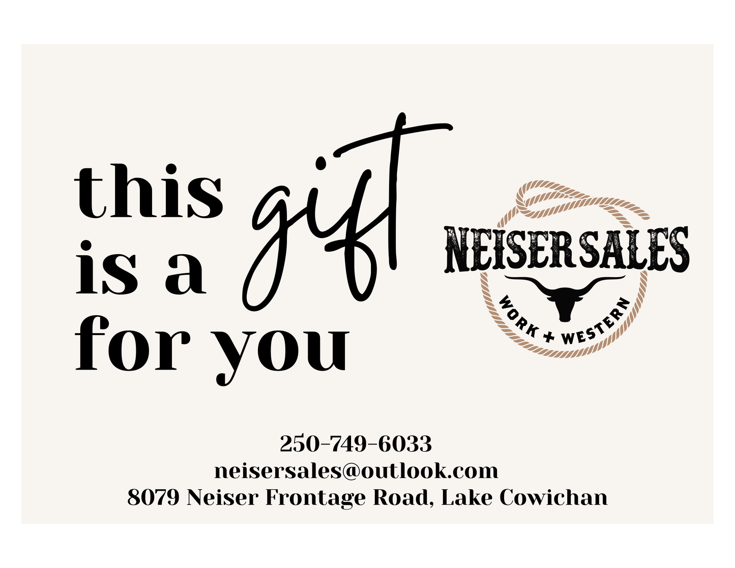 GIFT CARD