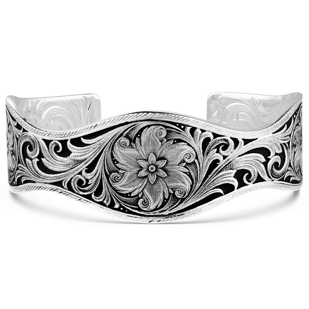 Desert Marigold Floral Cuff Bracelet
