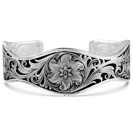 Desert Marigold Floral Cuff Bracelet