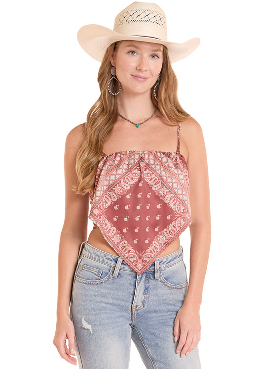 Rock&Roll Denim Bandana Tank Top (Women's)